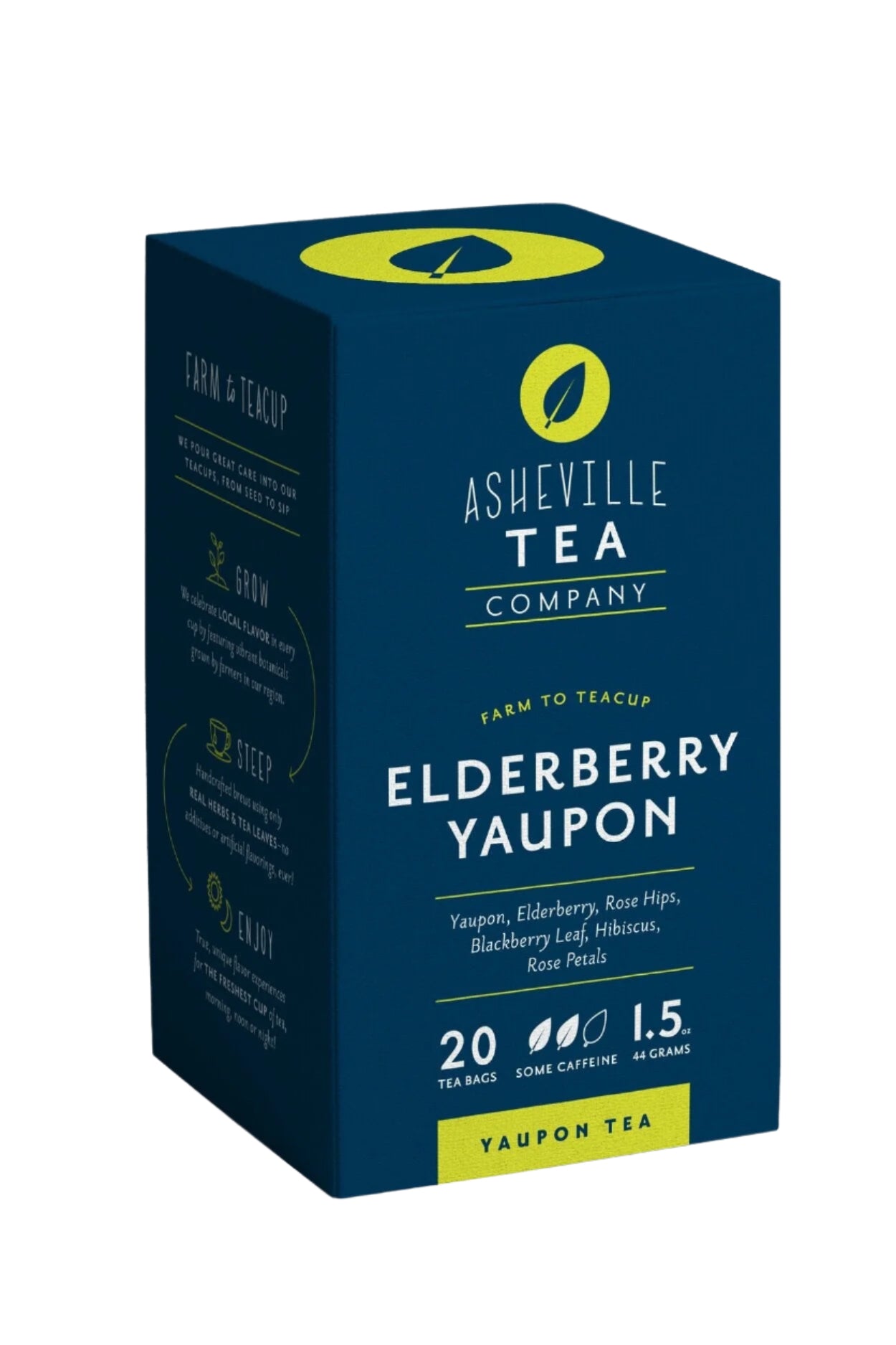 Elderberry Yaupon Tea Sachets