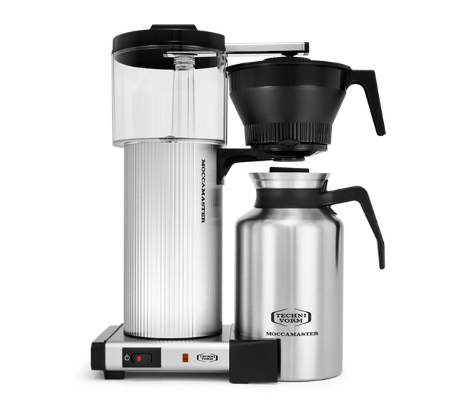 Moccamaster CDT Grand - Brushed Silver