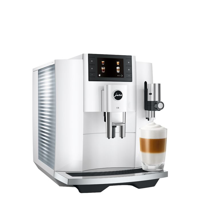 JURA E8 - Piano White