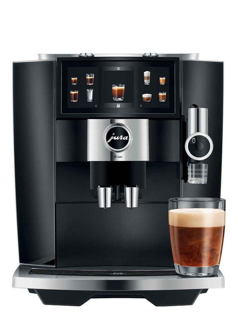 JURA J8 Twin - Diamond Black – Carolina Coffee Company