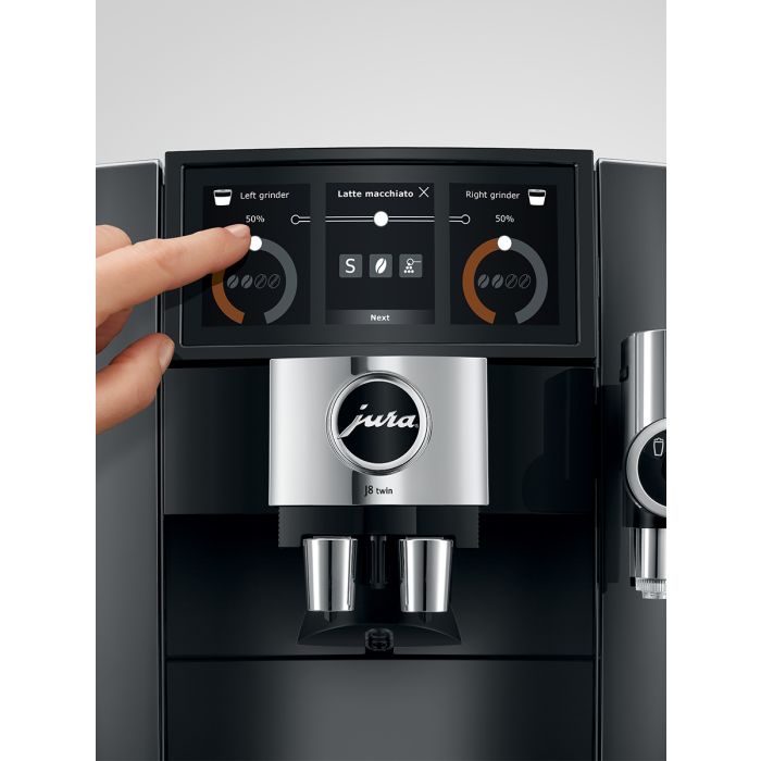 JURA J8 Twin - Diamond Black