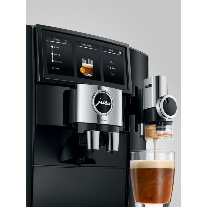 JURA J8 Twin - Diamond Black