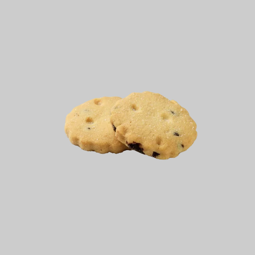 Shortbread Cookies With Chocolate Chips