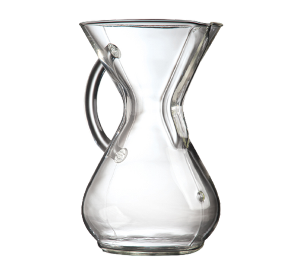 Chemex 6-Cup Coffeemaker With Glass Handle – Carolina Coffee Company