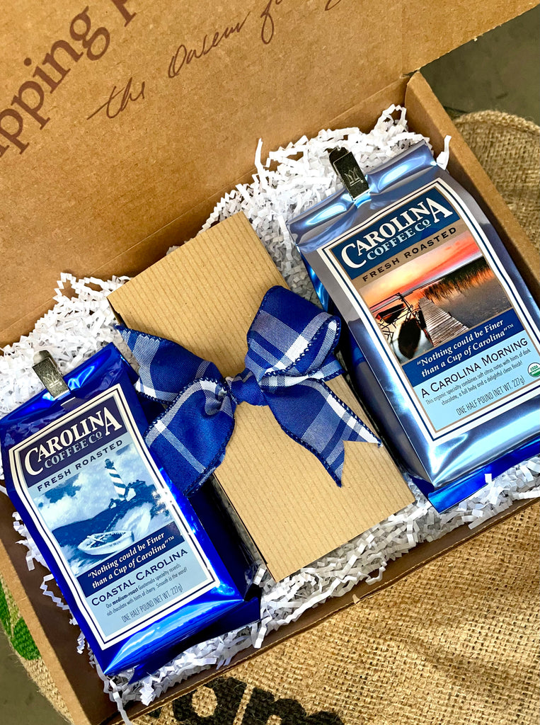 Coffee and Biscotti Gift Box – Carolina Coffee Company