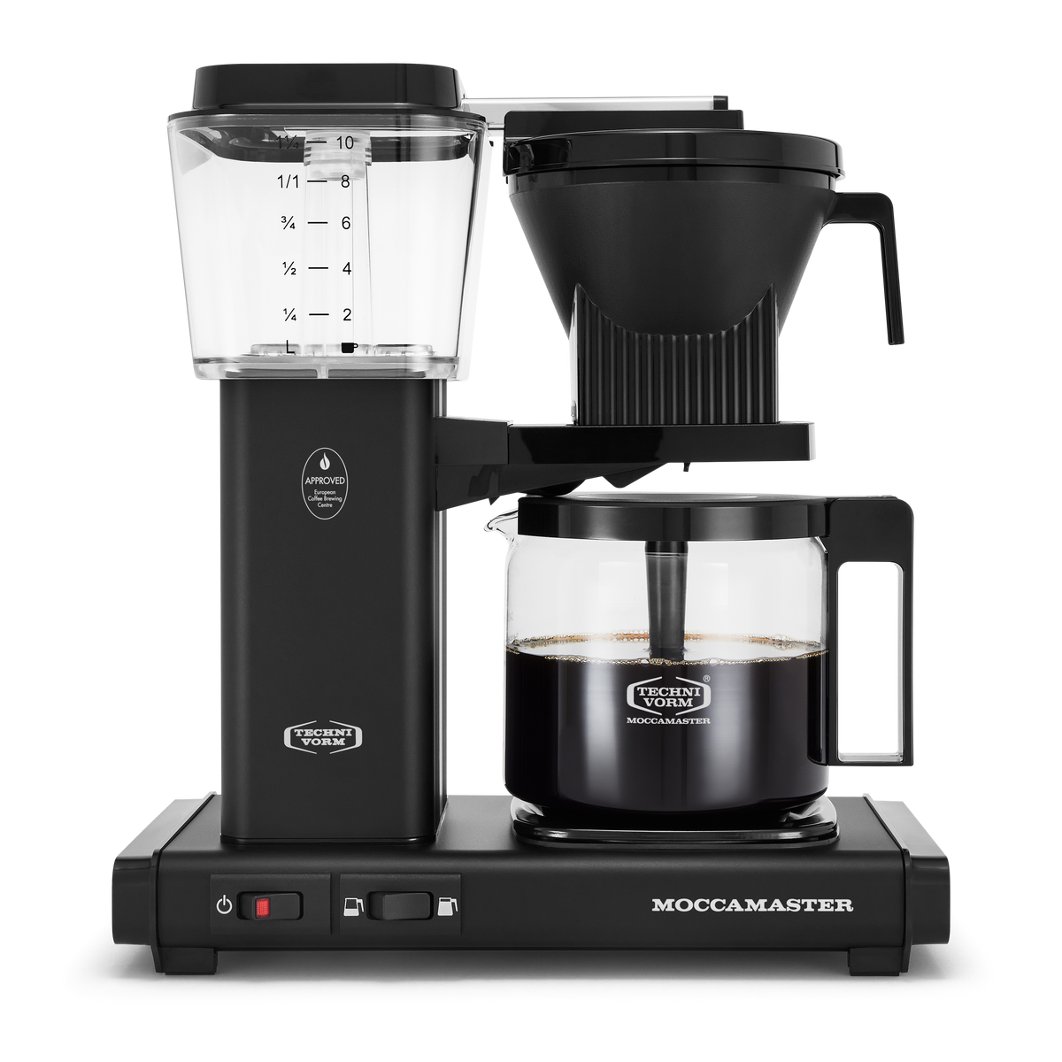 Moccamaster KBGV Select Automatic Drip Stop Coffee Maker With Glass Carafe