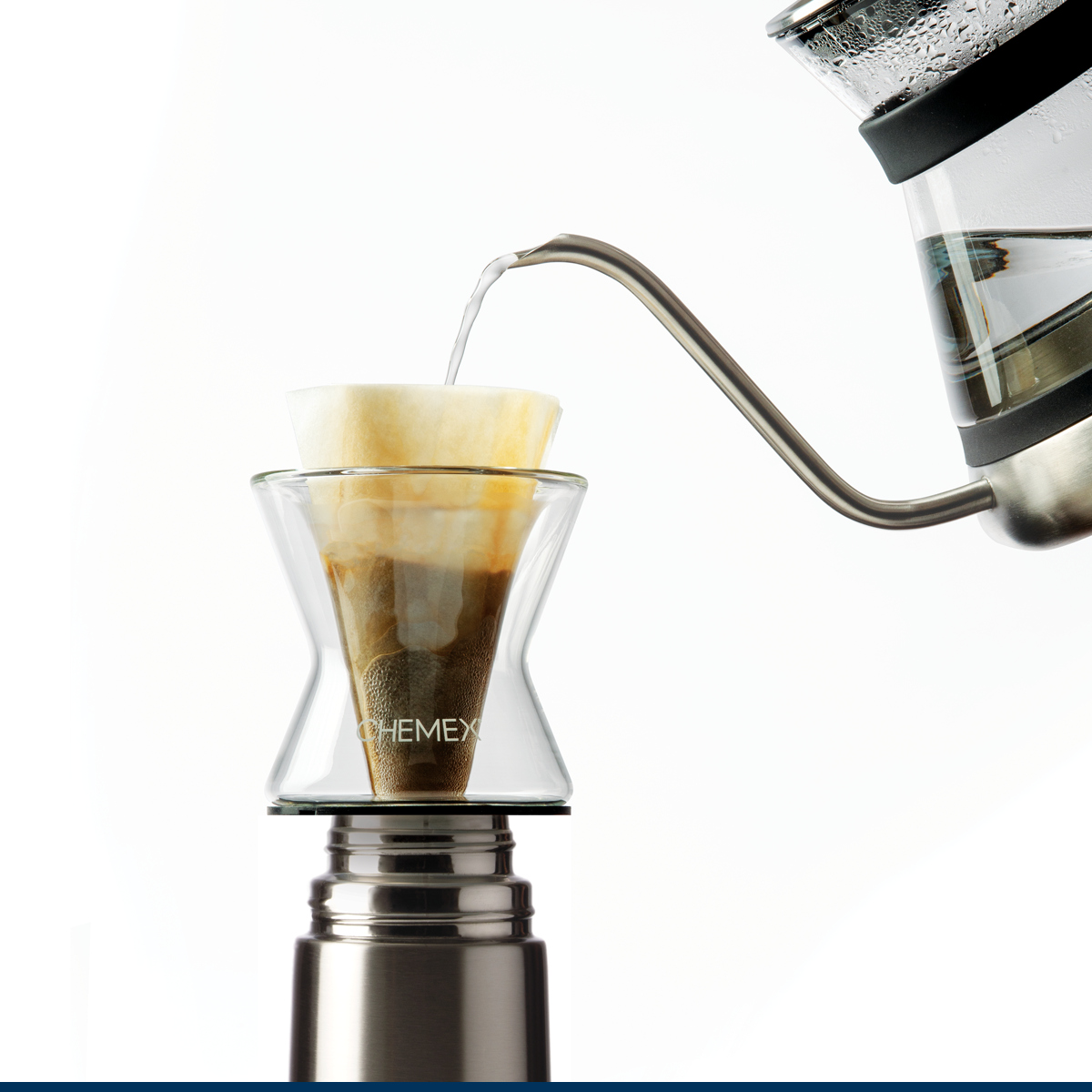 FUNNEX - One Cup Glass Coffeemaker
